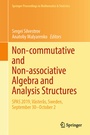 Cover: Non-commutative and Non-associative Algebra and Analysis Structures - Springer