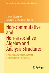 Enlarge image Cover: Non-commutative and Non-associative Algebra and Analysis Structures - Springer