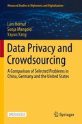Cover: Data Privacy and Crowdsourcing - Springer