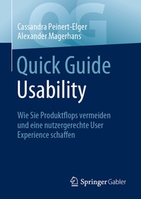 Abbildung von: Quick Guide Usability - Springer Gabler