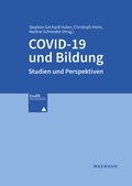 Cover: COVID-19 und Bildung - Waxmann
