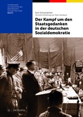 Cover: Der Kampf um den Staatsgedanken in der deutschen Sozialdemokratie - Metropol-Verlag