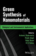 Cover: Green Synthesis of Nanomaterials - Wiley
