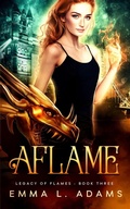 Cover: Aflame - Emma L Adams