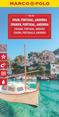 Abbildung von: MARCO POLO Reisekarte Spanien, Portugal 1:1 Mio. - MARCO POLO ein Imprint von MAIRDUMONT