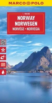 Abbildung von: MARCO POLO Reisekarte Norwegen 1:900.000 - MARCO POLO ein Imprint von MAIRDUMONT