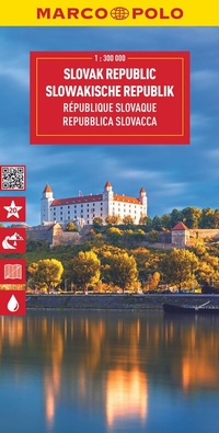 Abbildung von: MARCO POLO Reisekarte Slowakische Republik 1:300.000 - MARCO POLO ein Imprint von MAIRDUMONT