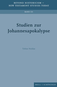 Abbildung von: Studien zur Johannesapokalypse - Brill | Schöningh