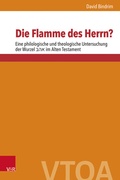 Cover: Die Flamme des Herrn? - Vandenhoeck & Ruprecht