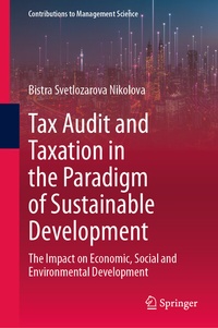 Abbildung von: Tax Audit and Taxation in the Paradigm of Sustainable Development - Springer