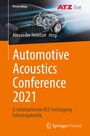 Cover: Automotive Acoustics Conference 2021 - Springer Vieweg