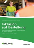 Cover: Inklusion auf Bestellung - Fraunhofer Verlag