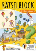Cover: R&auml;tselblock ab 4 Jahre - Band 3 - Hauschka Verlag