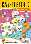 Cover: R&auml;tselblock ab 5 Jahre - Band 3 - Hauschka Verlag