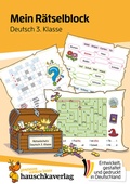 Cover: Mein R&auml;tselblock Deutsch 3. Klasse - Hauschka Verlag