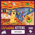 Cover: Exploding Kittens Puzzle: Spicy Scream - Asmodee gmbH