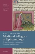 Bild: Medieval Allegory as Epistemology - OUP eBook