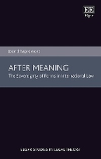 Enlarge image Cover: After Meaning - Edward Elgar Publishing