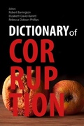 Cover: Dictionary of Corruption - Agenda Publishing