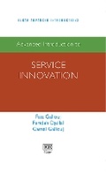 Cover: Advanced Introduction to Service Innovation - Edward Elgar Publishing