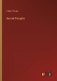 Enlarge image Cover: Second Thoughts - Outlook Verlag