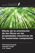 Cover: Efecto de la orientaci&oacute;n de las fibras en las propiedades mec&aacute;nicas de los materiales compuestos - Ediciones Nuestro Conocimiento