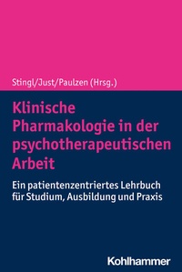 Abbildung von: Klinische Pharmakologie in der psychotherapeutischen Arbeit - Kohlhammer