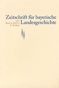 Abbildung von: Zeitschrift für bayerische Landesgeschichte Band 85 Heft 1/2022 - C.H.BECK