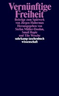 Cover: Vern&uuml;nftige Freiheit - Suhrkamp