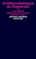 Cover: Zerfallserscheinungen der Demokratie - Suhrkamp