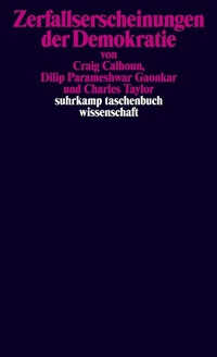 Abbildung von: Zerfallserscheinungen der Demokratie - Suhrkamp