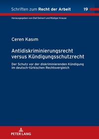 Abbildung von: Antidiskriminierungsrecht versus Kündigungsschutzrecht - Peter Lang Verlag