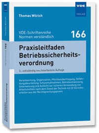 Abbildung von: Praxisleitfaden Betriebssicherheitsverordnung - VDE Verlag
