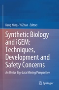 Cover: Synthetic Biology and iGEM: Techniques, Development and Safety Concerns - Springer