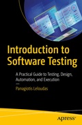 Cover: Introduction to Software Testing - APress