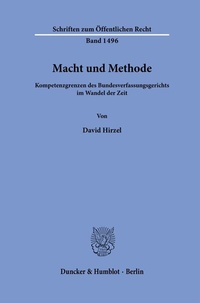Abbildung von: Macht und Methode. - Duncker & Humblot