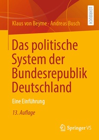 Abbildung von: Das politische System der Bundesrepublik Deutschland - Springer VS