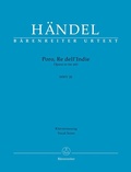 Cover: Poro, Re dell&acute;Indie HWV 28 -Opera in drei Akten- - Baerenreiter-Verlag