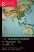 Cover: The Routledge Handbook of Populism in the Asia Pacific - Routledge India