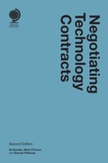 Cover: Negotiating Technology Contracts, Second Edition - Globe Law and Business Ltd