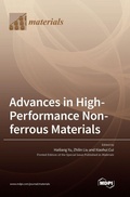 Cover: Advances in High-Performance Non-ferrous Materials - MDPI AG