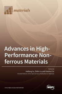 Enlarge image Cover: Advances in High-Performance Non-ferrous Materials - MDPI AG