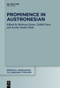 Enlarge image Cover: Prominence in Austronesian - De Gruyter Mouton