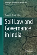 Cover: Soil Law and Governance in India - Springer
