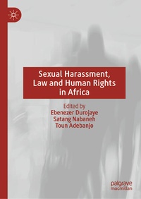 Enlarge image Cover: Sexual Harassment, Law and Human Rights in Africa - Palgrave Macmillan