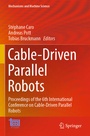 Cover: Cable-Driven Parallel Robots - Springer
