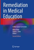 Cover: Remediation in Medical Education - Springer