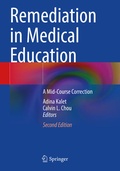 Cover: Remediation in Medical Education - Springer