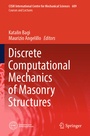 Cover: Discrete Computational Mechanics of Masonry Structures - Springer