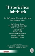 Bild: Historisches Jahrbuch - Verlag Herder